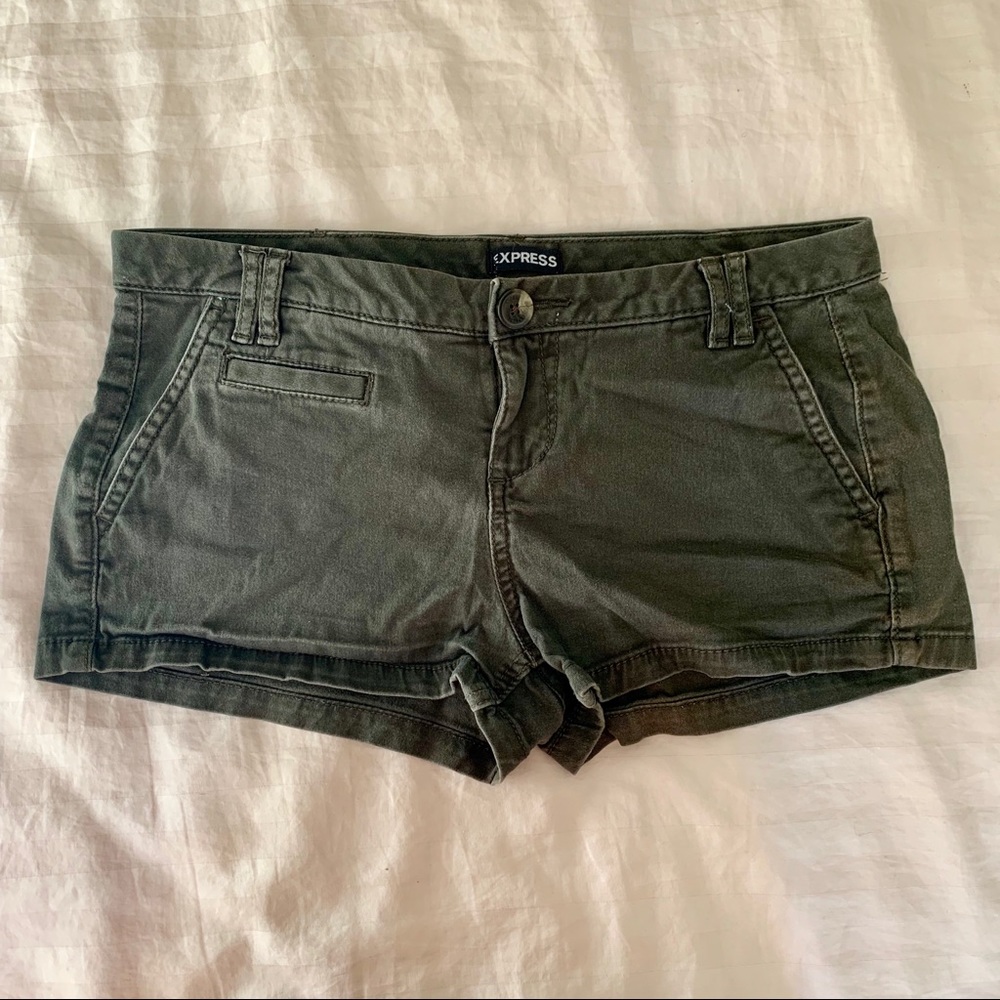 Dark Green Shorts